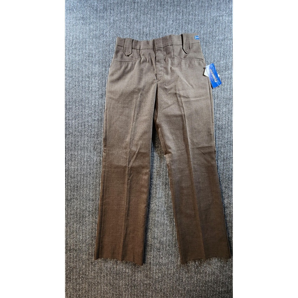 Vintage‎ 1970s Pendleton Dress Pants Mens 31x29 Brown NOS Western Wool USA